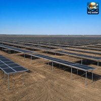 Sistema de Montaje de Paneles Solares H2 con Tornillos de Tierra, Venta al por Mayor Directa de Fábrica, Soportes para Paneles