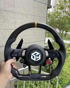 <span class=keywords><strong>Volante</strong></span> de Fibra de Carbono Forjado para Audi RS4 A4 B8.5 TT 8J A4 B6 4F S8 D4 S4 B8.B9 RS3 8V A6 C6 4F TT <span class=keywords><strong>MK1</strong></span> - Product Image 2