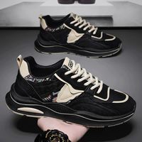 Chaussures de sport pour hommes, style rétro britannique, respirantes, décontractées, tendance, multicolores, baskets de course, directement de l'usine