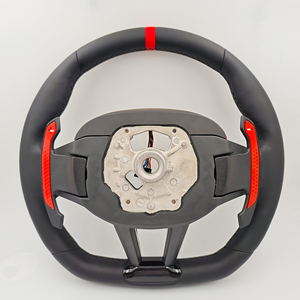 <span class=keywords><strong>Volante</strong></span> LCI con Botones M1 y M2 Rojos y Franja Superior Roja para BMW X5 G05 X6 G06 G20 G22 G30 M2 G87 M3 G80 M4 G82 G42 M5 F90 F97 M340i - Product Image 2