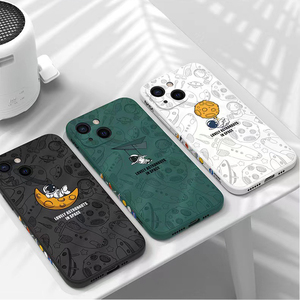 Flying astronauti Rocket Cartoon <span class=keywords><strong>Cover</strong></span> posteriore in <span class=keywords><strong>Silicone</strong></span> liquido per <span class=keywords><strong>Samsung</strong></span> Galaxy Note20 <span class=keywords><strong>A52</strong></span> A53 A73 S21 S22 S23 Ultra - Product Image 6