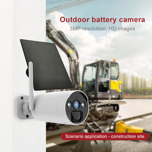 Không dây ngoài trời 2K 4MP Home Hệ thống an ninh <span class=keywords><strong>4</strong></span> máy ảnh 4CH NVR Kit với màu sắc tầm nhìn ban đêm năng lượng mặt trời an ninh máy ảnh - Product Image 5