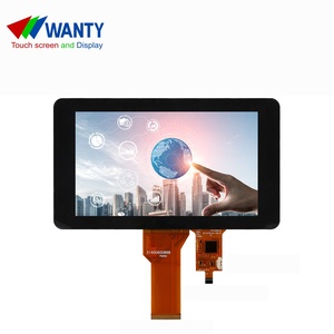 Wanty 7 inch cảm ứng P-CAP điện dung đa màn hình cảm ứng Bảng điều chỉnh TFT TN <span class=keywords><strong>IPS</strong></span> 800*480 RGB <span class=keywords><strong>LCD</strong></span> cảm ứng hiển thị - Product Image 2
