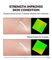 Crème de nuit anti-âge pour le visage OEM, réparation des rides, crème pour le visage pure à 0,3% de rétinol et 2% de BHA, booster de collagène pour la peau, crème anti-rides