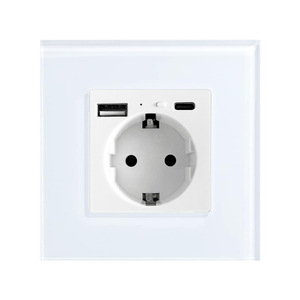 Tuya Smart European Standard <b>Socket</b> 16A With Usb Type C Wi Fi Remote Control For Home Automation - Product Image 1