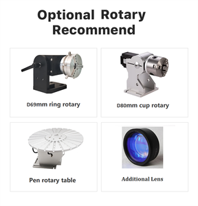Trung Quốc giá rẻ <span class=keywords><strong>Mini</strong></span> sợi Máy khắc laser 20W 30W 50W Kim Loại Laser đánh dấu máy - Product Image 5