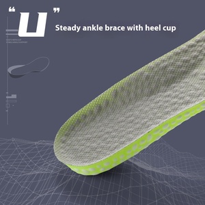 Sol Dalam Sepatu Ortopedi Olahraga, Bahan Busa Memori Bernapas, Penyerap Guncangan, untuk Lari, Meredakan Nyeri Plantar Fasciitis - Product Image 5