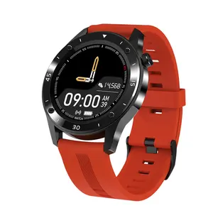 Reloj inteligente deportivo F22 para hombre, pulsera con pantalla táctil de 1,54 pulgadas, control del ritmo cardíaco y cronómetro, para Huawei