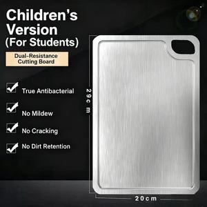 316 Pure Titanium <strong>Chopping</strong> <strong>Block</strong> Moisture &amp; Mold-Proof Cutting Board for Vegetables Fruits &amp; Cooked Food - Product Image 6