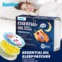 Patchs de Sommeil Naturels à la Lavande, Huile Essentielle pour un Sommeil Profond, Aide au Sommeil pour Adultes et Enfants, Meilleure Qualité du Sommeil - Vente Chaude