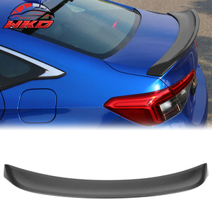 เหมาะสำหรับ Honda Civic รุ่นที่ 11 ซีดาน 4 ประตู ปี 2022-2026 สปอยเลอร์หลังทรง IKON สีดำด้าน - Product Image 1