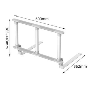 מעקה תמיכה ליד המיטה לקשישים, עזר למניעת נפילות, מגן מיטה, סיוע לקימה לקשישים, מסגרת תמיכה ביתית - Product Image 6
