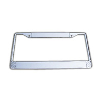Cadre de plaque d'immatriculation de voiture avec éclairage LED, taille standard américaine, supports de numéros de voiture