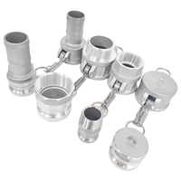 Bouchon anti-poussière Camlock en aluminium type DP 1/2-8 pouces 250 PSI MIL-C-27487, protection de prise femelle, usine OEM, lutte contre les incendies