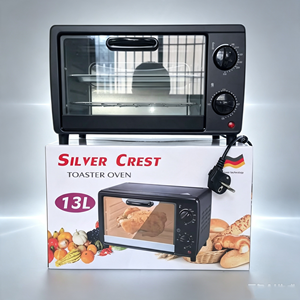 13L Foreign Trade Electric Oven Toaster Griller Stainless Steel Household Baking <b>Large</b> Capacity Desktop Independent - Product Image 3