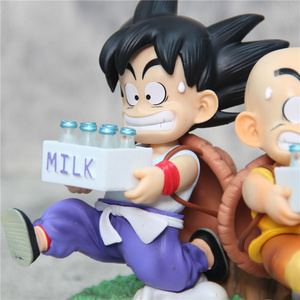Figura de Acción de Anime Dragon Ball Recién Llegada, Son Goku y <span class=keywords><strong>Kuririn</strong></span> de la Infancia, Modelo de PVC para Decoración - Product Image 4