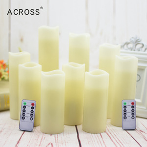 Bougie électronique LED réaliste à tél<span class=keywords><strong>éco</strong></span>mmande, <span class=keywords><strong>éco</strong></span>logique, à effet de flamme ondulée, pour éclairage d'ambiance de mariage, idéale pour un <span class=keywords><strong>geste</strong></span> romantique - Product Image 5