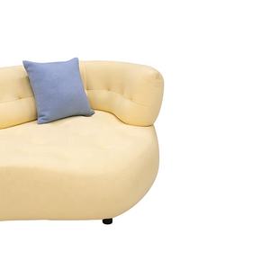 कमरे के सोफे सेट को चीन के माइक्रोफाइबर सोफे से 4 सीटर टेडी गहरी सीट बोनलेस सोफा खरीदें - Product Image 6