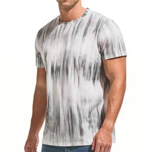 Urban Explorer Camiseta de punto de algodón pesado personalizable Diseño de bricolaje con logotipo vintage desgastado - Product Image 6