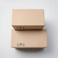Cajas de Cartón Corrugado para Mudanza, Personalizadas con Logotipo, de Pared Simple o Doble, Color Marrón, Cajas de Envío de Cartón Resistente