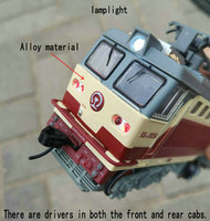 Tren de Juguete de Aleación RUIKU SS7C, Tren Eléctrico para Niños con Rieles, Juguetes de Tren de Metal para Niños, Trenes de Juguete a Escala