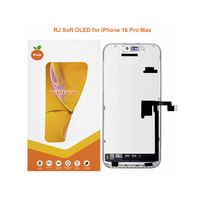 Écran OLED rigide souple RJ Wholesale avec IC transférable pour iPhone 13 Pro, 14 Pro Max, 15, 16 Plus, 12 Pro Max, 17 – Pièce de rechange