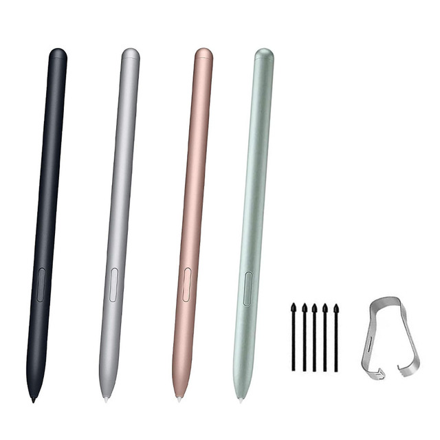 Tab S7 Pen for Samsung Galaxy Tab S7FE/S7 Plus/S8 Ultra S Pen Replacement with 5 Tips No Bluetooth 4096 Pressure