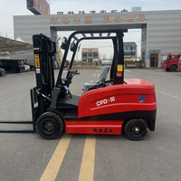 Chariots élévateurs électriques de 3 tonnes pour le levage de marchandises en conteneurs