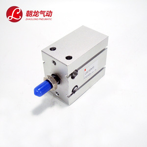 Cilindro Neumático Zhaolong CdU16 de 16 mm, Cilindro Cuadrado de Aleación de Aluminio, Tipo Estándar, Multiposición - Product Image 1