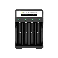 Feiben DLP-69 18650 chargeur de batterie au Lithium 2/4/8 fentes ABS matériel indicateur lumineux intelligent boîte de charge