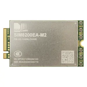 Simcom SIM8200EA-M2 módulo de transferência de dados, módulo de até 4gbps para transferência de dados, sim8200ea sim8200 multibanda 5g nr/ LTE-FDD/LTE-TDD/hspa +