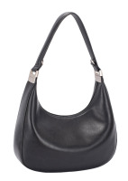 Nouveau sac à main en PU demi-lune Acacia avec fermeture éclair, design exclusif, sac fourre-tout, style neuf, sac de luxe pour femme, sac de mode