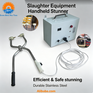 Équipement d'abattage manuel pour porcs, appareil d'étourdissement électrique portatif pour abattoir de porcs - Product Image 2