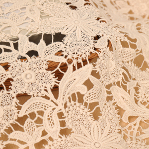 Il tessuto di pizzo floreale del tessuto del pizzo del cotone del buon prezzo del settore dal tessuto dell'asso di cantiere <span class=keywords><strong>Guipure</strong></span> - Product Image 4