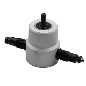 160A Nibble Metaal Snijdende Dubbelkopige Plaatnibbler Zaag Snijder Gereedschap Booropzetstuk Gratis Snijgereedschap <span class=keywords><strong>Nibbler</strong></span> Plaatmetaal Snijder - Product Image 4