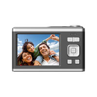 Kamera Digital Sensor CMOS Zoom Optik 10X 4K HD Layar Ganda Selfie Stabilisasi Gambar Elektronik Kartu SD Bodi Aluminium