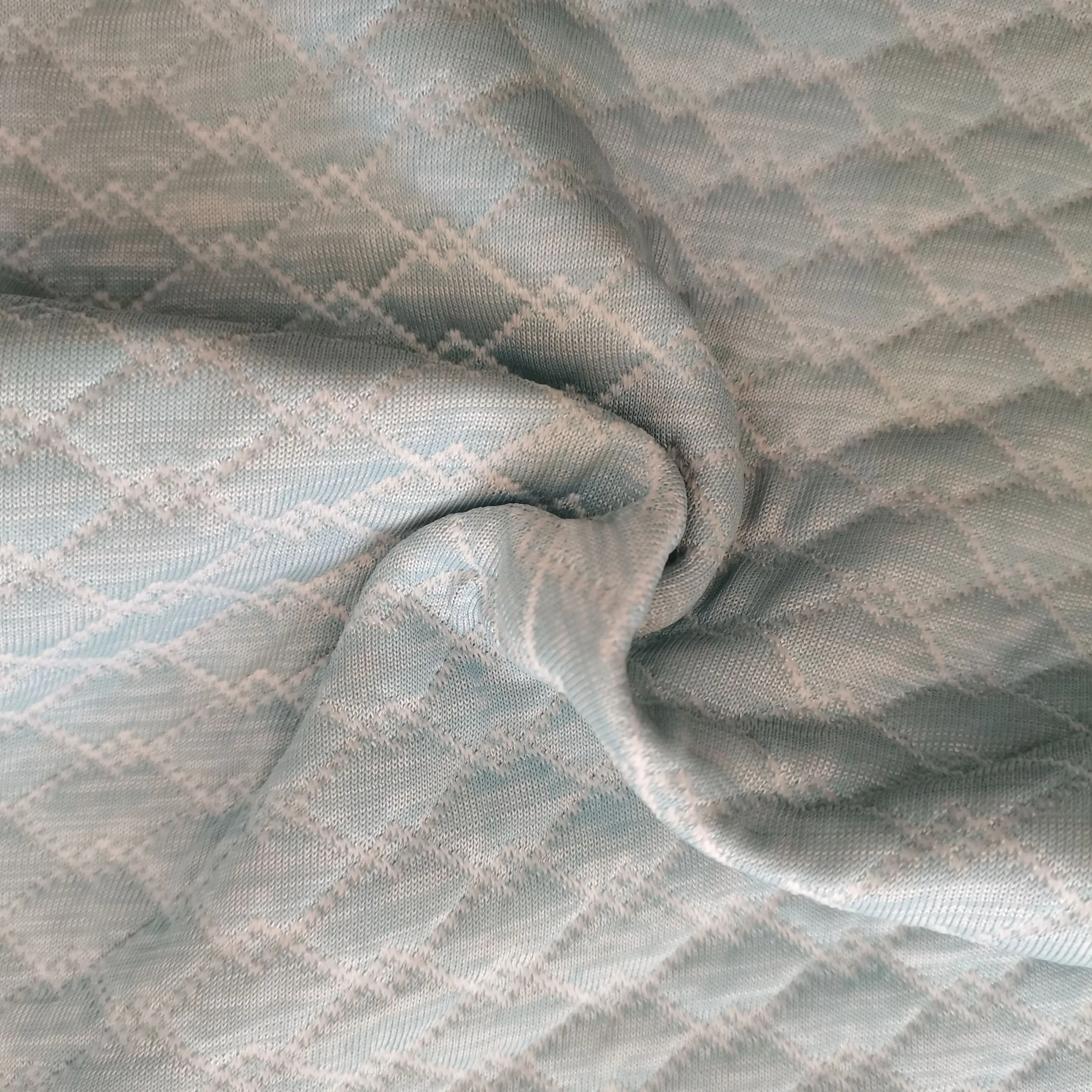 ที่นอนผ้าแจ็คการ์ดที่นุ่มสบายทำจากโพลีเอสเตอร์และผ้าไอซ์ซิลค์