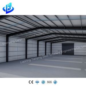 Diseño moderno Prefabricado Estructura de acero conformada en frío Garaje Almacén Comercial <span class=keywords><strong>AV</strong></span> Equipo Taller para edificio de oficinas - Product Image 5