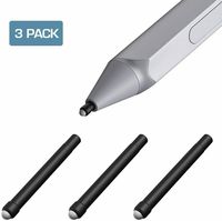 Kit de remplacement de stylet pour ordinateur portable, 3 embouts de stylet HB pour Microsoft Surface Pro 2017/ Pro 4/5/6/7/Book