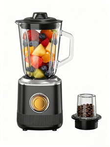 <span class=keywords><strong>Licuadora</strong></span> 2 en 1 de Diseño Nuevo 2025, <span class=keywords><strong>Mini</strong></span> <span class=keywords><strong>Licuadora</strong></span> Eléctrica para Frascos de Vidrio/Plástico, Mezcladora para Jugos y Smoothies con <span class=keywords><strong>Vaso</strong></span> Mezclador Pequeño - Product Image 2