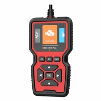 Escáner OBD2 V519 Plus, Lector de Códigos OBDII con Cable, Herramienta de Diagnóstico de Fallas del Motor del Automóvil, Verificación de la Luz de Advertencia del Motor, Flujo de Datos, Gran Venta