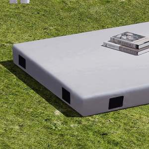 Colchón plegable de espuma viscoelástica para acampar, almohadilla portátil enrollable para dormir, aislamiento cruzado, almacenamiento de fábrica, respetuoso con el medio ambiente para niños - Product Image 4