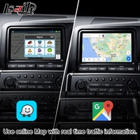 Lsailt Écran multimédia Android 7 pouces pour voiture, mise à niveau HD pour GT-R R35 GTR JDM 2008-2010, CarPlay, YouTube