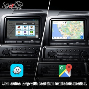 Pantalla Multimedia <span class=keywords><strong>HD</strong></span> de 7 Pulgadas para Automóvil Android Lsailt, Actualización para GT-R R35 GTR JDM 2008-2010, CarPlay, <span class=keywords><strong>YouTube</strong></span> - Product Image 5