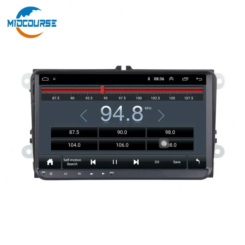 MKD-188L Android 8.1 Quad Core Multimédia de Voiture Lecteur DVD Pour Skoda Vieux Quadvia 2014 voiture GPS Navigation Radio vidéo automatique stéréo