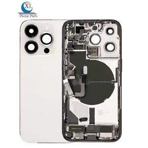 Boîtier complet avec câble flexible et petites pièces de rechange pour <span class=keywords><strong>iPhone</strong></span> 17 16 15 14 13 12 <span class=keywords><strong>11</strong></span> Plus Pro Max - Product Image 4