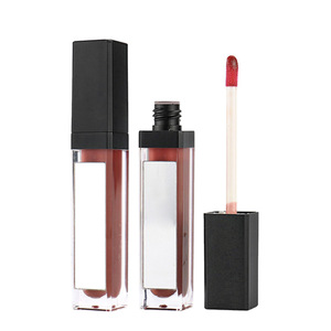 Shimmery Nude Peach Mirror <b>Lip</b> Gloss Long Lasting Moisturizing Glass <b>Lip</b> For Daily Use - Product Image 2