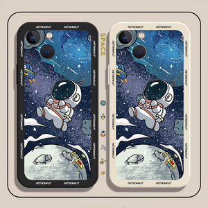 Cover per Telefono in Silicone TPU Personalizzata con Stampa 2D di Astronauti Cartoon, Basso MOQ, per <span class=keywords><strong>iPhone</strong></span> X 11 12 13 <span class=keywords><strong>14</strong></span> 15 16 17 Pro Max - Product Image 4