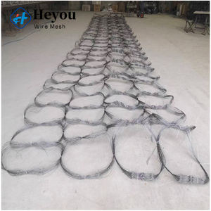 Clôture en <span class=keywords><strong>fil</strong></span> métallique à profil bas Putank Mesh MZP, obstacle discret, filet tissé haute résistance pour la sécurité des frontières à long terme - Product Image 1