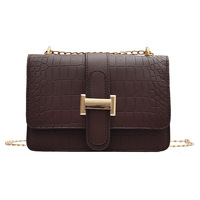 Sac à bandoulière carré compact imperméable en PU pour femme avec fermeture éclair, couleur unie, nouvelle collection printemps 2025, vente en gros transfrontalière